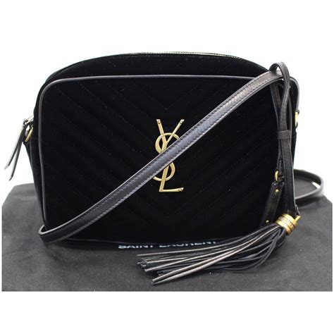 ysl bag in black|YSL black cross body bag.